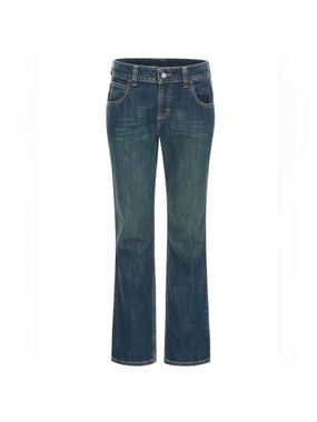 Bulwark FR Flame Resistant Jeans 24x35U Dark Wash Relaxed Bootcut Workwear Denim
